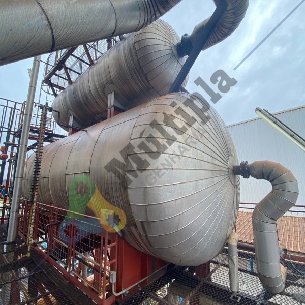 Caldeiras Aquatubular 135 Ton-Hora - Termoelétrica