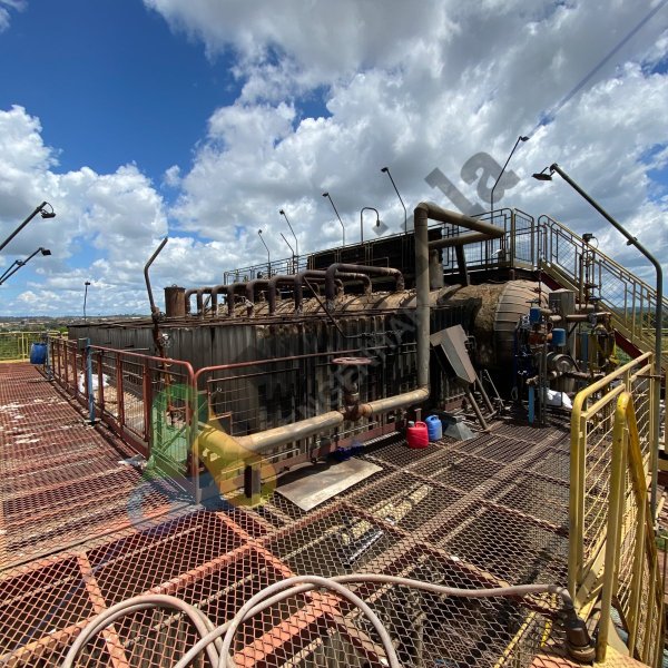 Caldeiras Aquatubular 135 Ton-Hora - Termoelétrica
