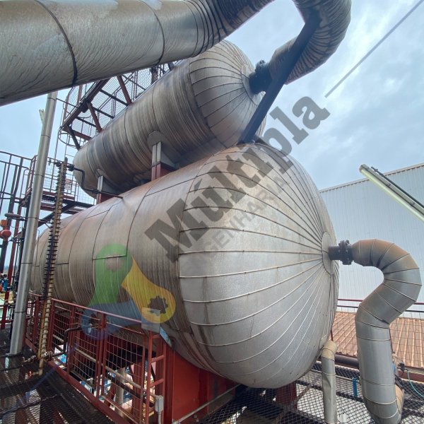 Caldeiras Aquatubular 135 Ton-Hora - Termoelétrica