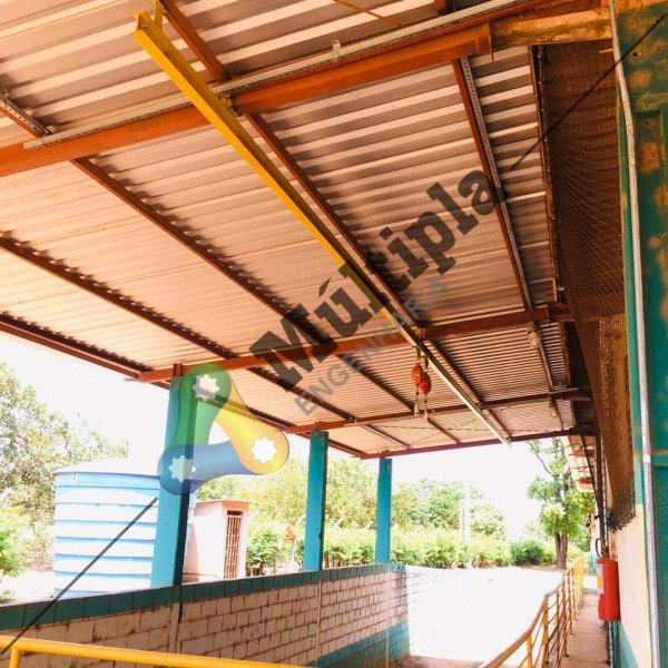 Trilho Rígido Recebimento de Embalagens