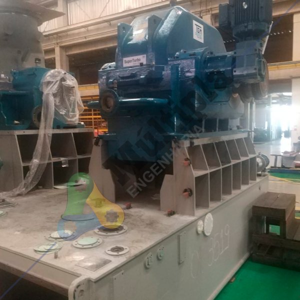Instalação de Turbina