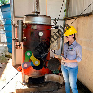 Inspeção e Calibração Caldeira - Cervejaria Sorriso - MT