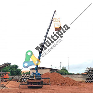 Projeto e Inspeção Cesto suspenso